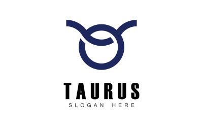 Taurus logo icon template design V1