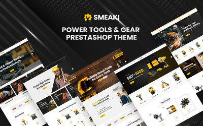 Tema de PrestaShop para herramientas eléctricas y engranajes de Leo Smeaki Elementor - Leo Smeaki