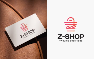 Z Shop Logo Design Template