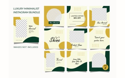 Minimalist Luxury Social Media Bundle