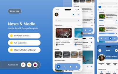 NewsPulse - Мобільний додаток для новин та медіа