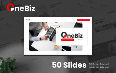 OneBiz - Business PowerPoint Template