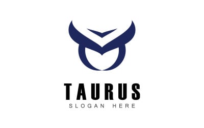 Taurus logo icon template design V0