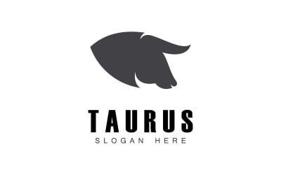 Taurus logo icon template design V8
