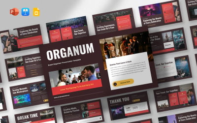 Event Organizer &amp;amp; Planner Presentation Template - Organum