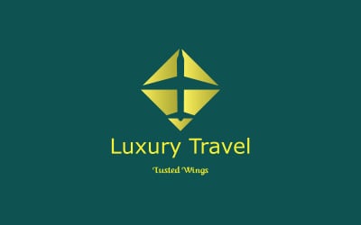 Luxury Travel Logo Design Template