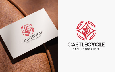 CastleCycle Logo Design Template