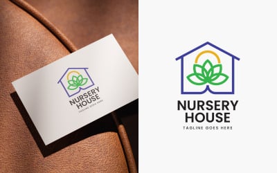 NurseryHouse Logo Design Template