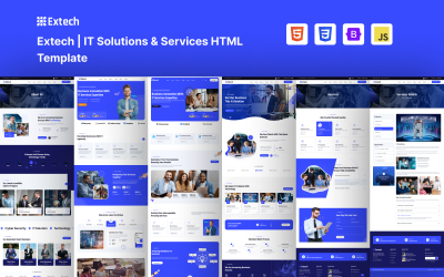 Extech | Шаблон HTML для ІТ-рішень та послуг