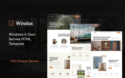 Windox | Window &amp;amp; Door Services HTML Template