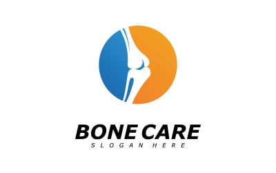 Bone care logo icon vector template design V1