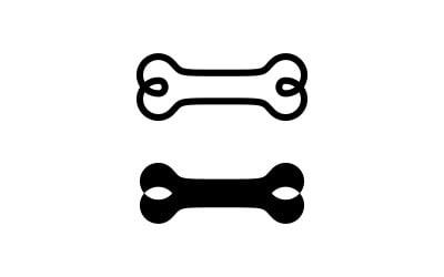 Bone care logo icon vector template design V4
