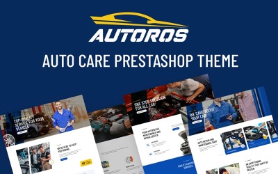 Leo Autoros Elementor - Motyw Prestashop dla usług naprawy samochodów