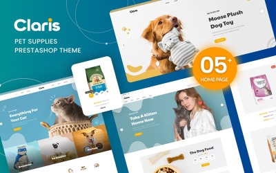 Leo Claris Elementor – motyw Prestashop dla karmy i akcesoriów dla zwierząt