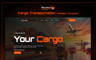 Routlox – Kargo Taşımacılığı Elementor Şablonu