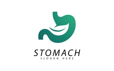 Magvårdslogotypvektordesignmall V4
