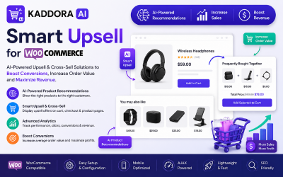 Kaddora AI Smart Upsell per WooCommerce