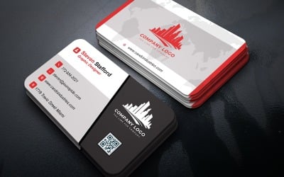 Premium Visiting Card PSD Template Modern Editable Business Branding Print Ready Design