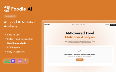 Foodie AI — Modelo Nuxt para análise de alimentos e nutrição por IA