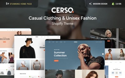 Ap Cerso – Casual Clothing &amp;amp; Unisex Fashion Shopify Theme