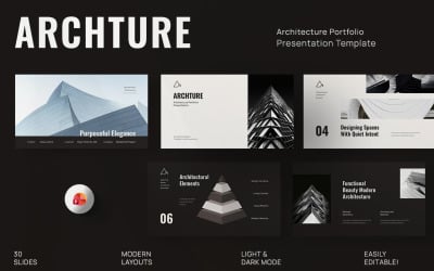 Archture - Portfolio di architettura in PowerPoint