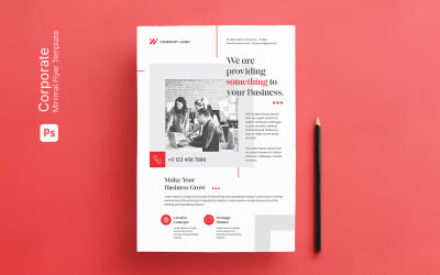 Cherry Business Corporate Flyer Template