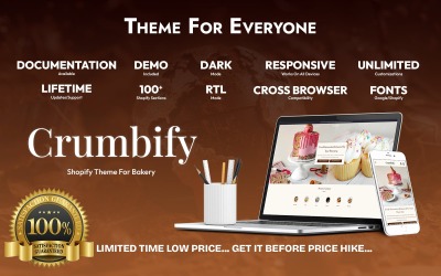 Crubmify – Tema de Shopify para panaderías