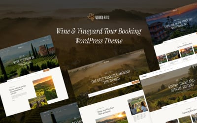 Тема оформления Shopify для винных туров Ap Vineland.
