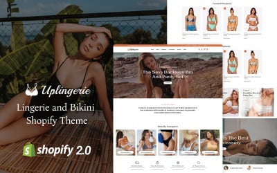 Uplingerie - Loja de Lingerie e Moda Praia - Tema Responsivo Shopify 2.0