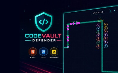 CodeVault Defender | HTML5-Spiele