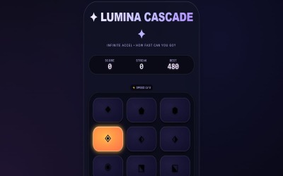 ✦ LUMINA CASCADE ✦ Jogos HTML5