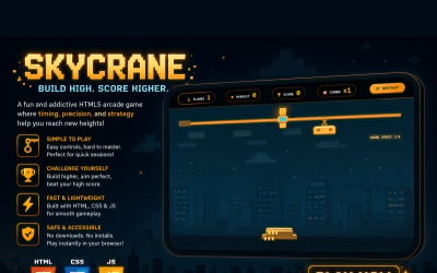 SKYCRANE | Bauwesen | HTML-Spiele