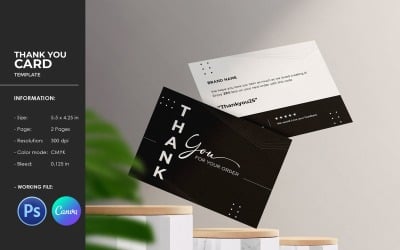 Small Business Thank You Card