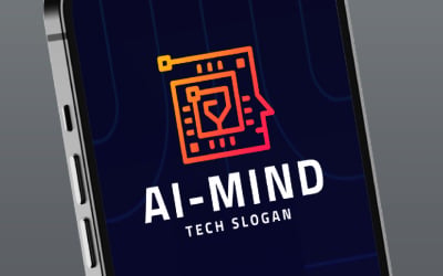 Artificial Intelligence &amp;amp; Tech Logo