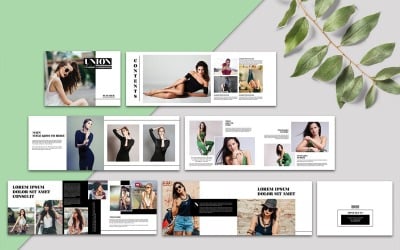 Fashion Lookboo Brochure Design
