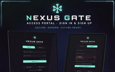 PUERTA NEXUS | Página de inicio de sesión/registro | Página especializada