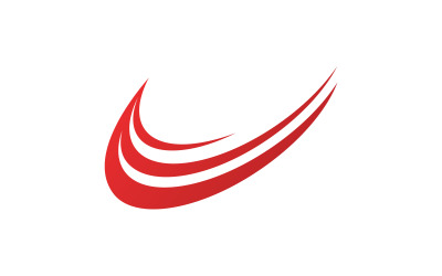 Sneller logo-sjabloon vectorontwerp V12