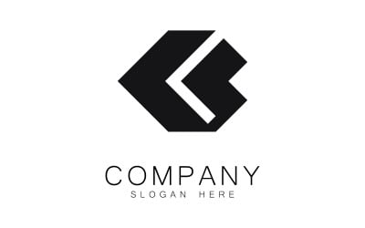 Snabbare logotypmallvektordesign V1