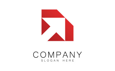 Snabbare logotypmallvektordesign V8