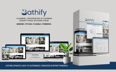 Bathify – Tema para Seções de Encanamento, Construção e Pisos da Shopify