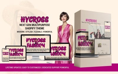 Hycross – Yeni Nesil Çok Amaçlı Shopify Bölümleri Teması
