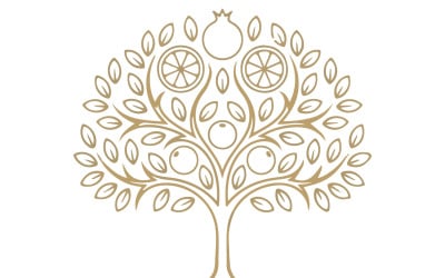 Luxury Tree of Life Logo Design