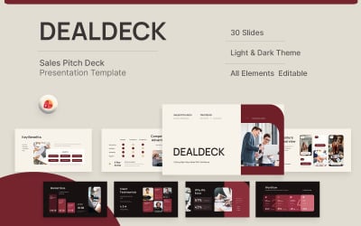 Dealdeck - Sales Pitch Deck PowerPoint