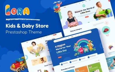 Leo Lora Elementor  – Kids Toy Store Prestashop Theme
