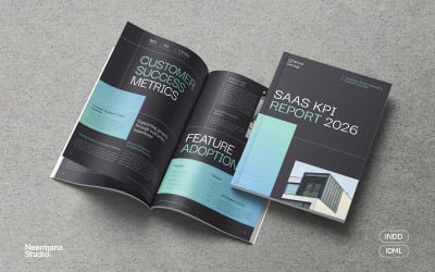 Black Modern KPI Report Template