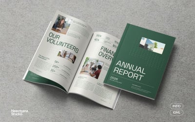 Green Modern Annual Report