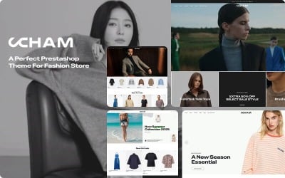 Ucham Elementor - Prestashop-tema för modebutik