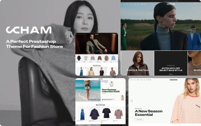 Ucham Elementor - Tema PrestaShop per negozi di moda