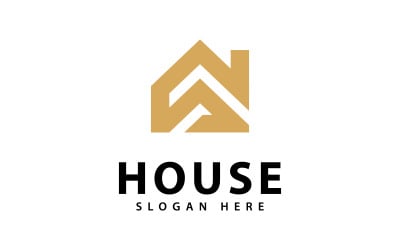 Creative Home Logo. icon design V1