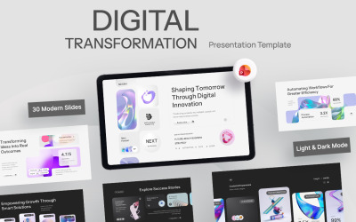 Nexora - 数字转型 PowerPoint